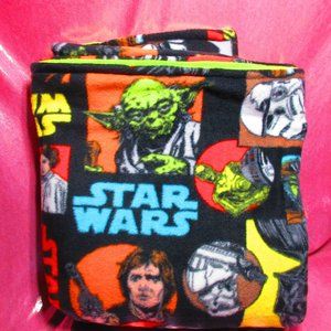 Star Wars Yoda, Darth Vader, Luke Skywalker 68" x 58" Fleece Blanket